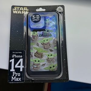 iPhone 14 pro max Disney Star Wars phone case baby yoda